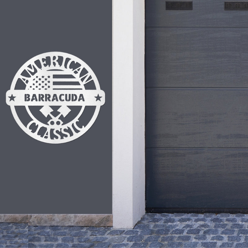 Personalized Steel Wall Sign - American Classic