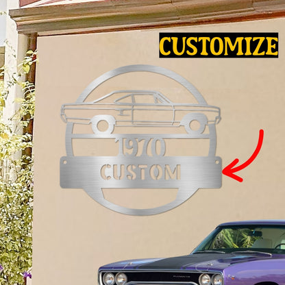 1970 Steel Garage or Man Cave Sign (B-body)