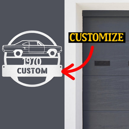 1970 Steel Garage or Man Cave Sign (B-body)