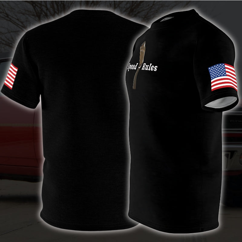 4-Speed Lover Muscle Car T-Shirt