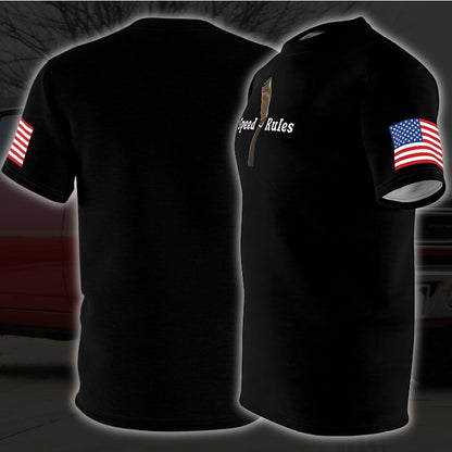 4-Speed Lover Muscle Car T-Shirt
