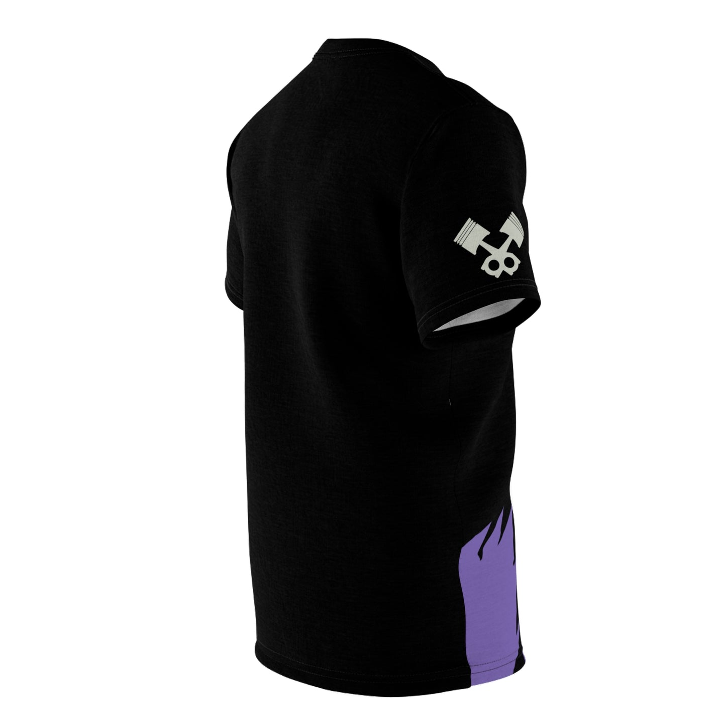 Classic Car T-Shirt with Plum Paint