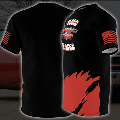 Classic Car T-Shirt with Hemi Orange Paint