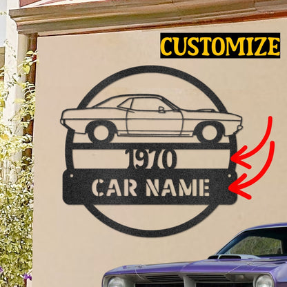 Personalized Garage or Man Cave Steel Sign