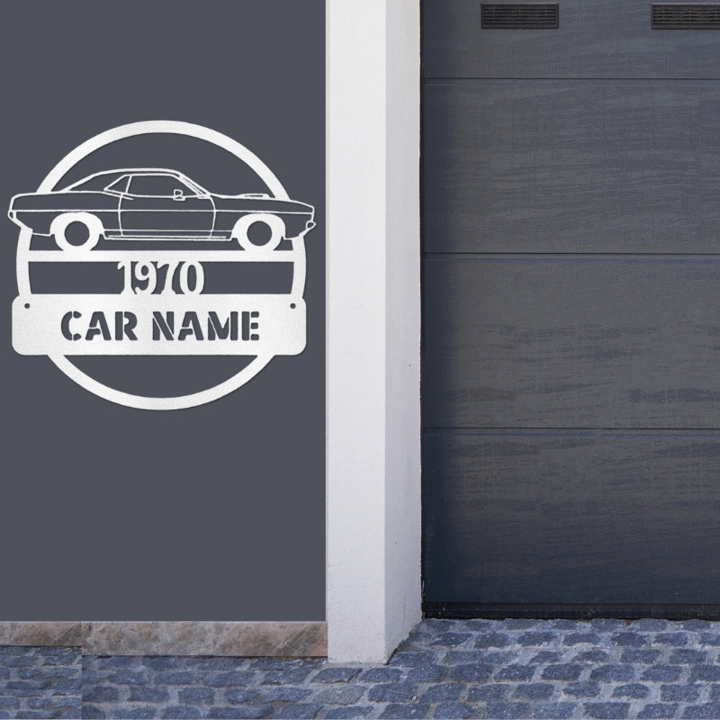 Personalized Garage or Man Cave Steel Sign