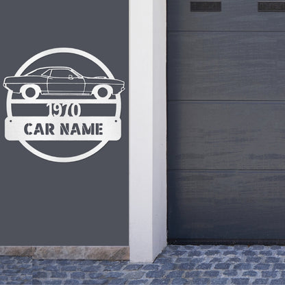 Personalized Garage or Man Cave Steel Sign