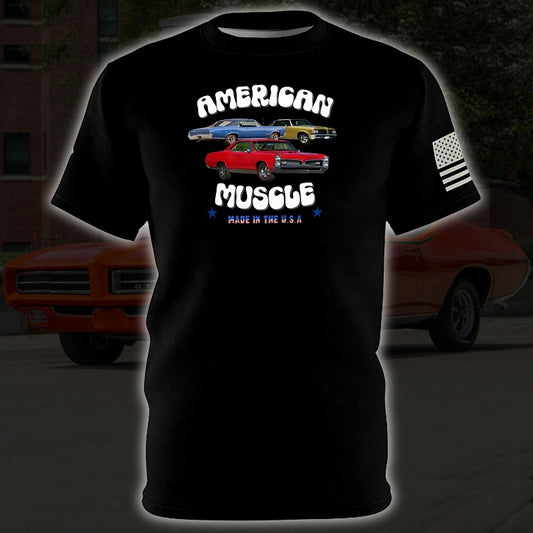 Classic Car T-Shirt - American Muscle