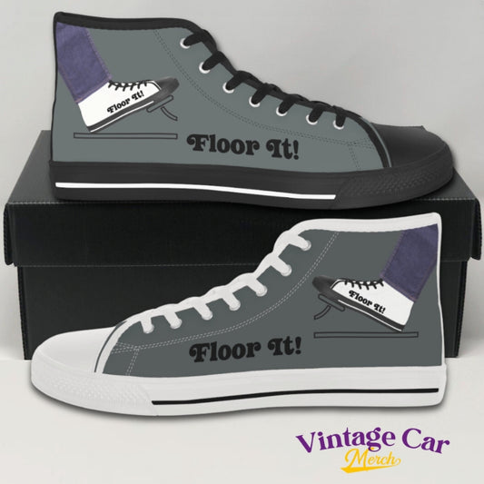 Men's Sneakers (Floor It) Gray Canvas