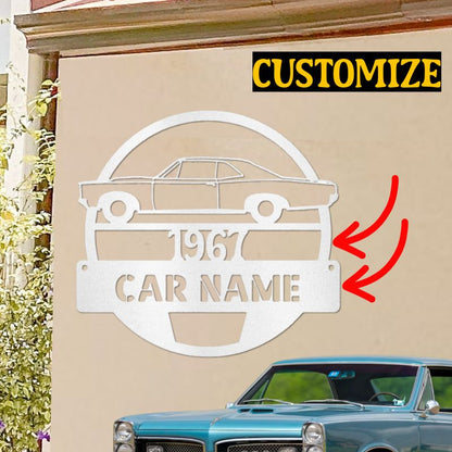 Garage or Man Cave Steel Sign (Personalize)