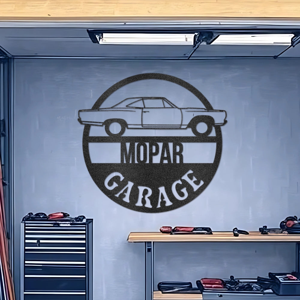 Metal Personalized Garage Sign