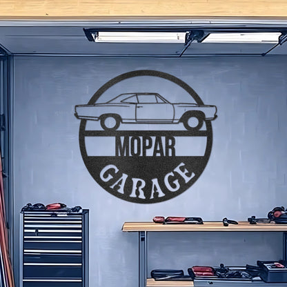 Metal Personalized Garage Sign