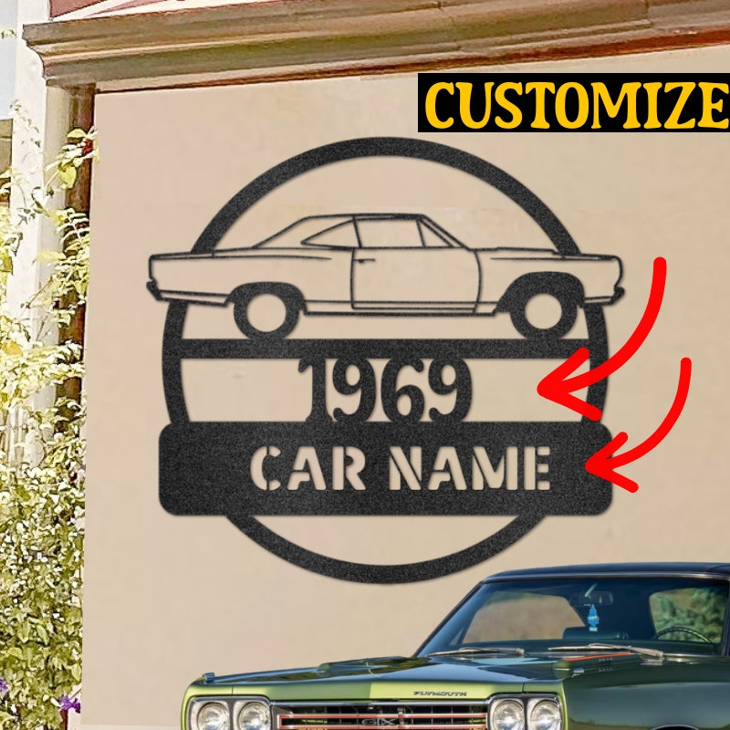 Custom Steel Garage or Man Cave Sign (B Body)