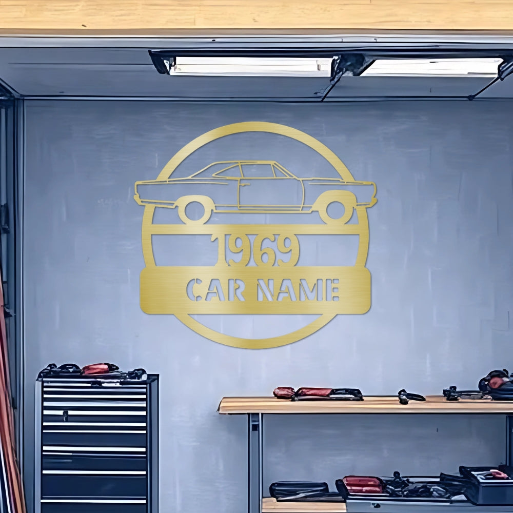 Custom Steel Garage or Man Cave Sign (B Body)