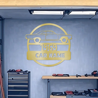 Custom Steel Garage or Man Cave Sign (B Body)