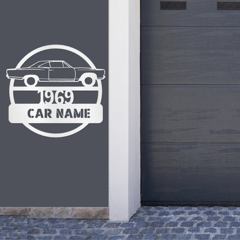 Custom Steel Garage or Man Cave Sign (B Body)